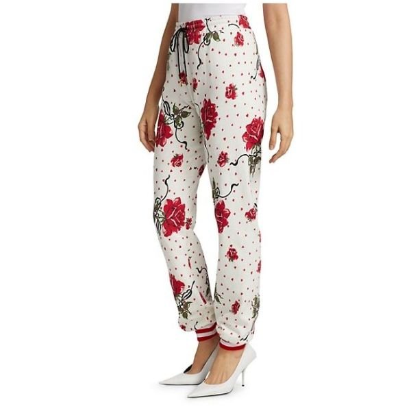 Rose Printed Sweatpants