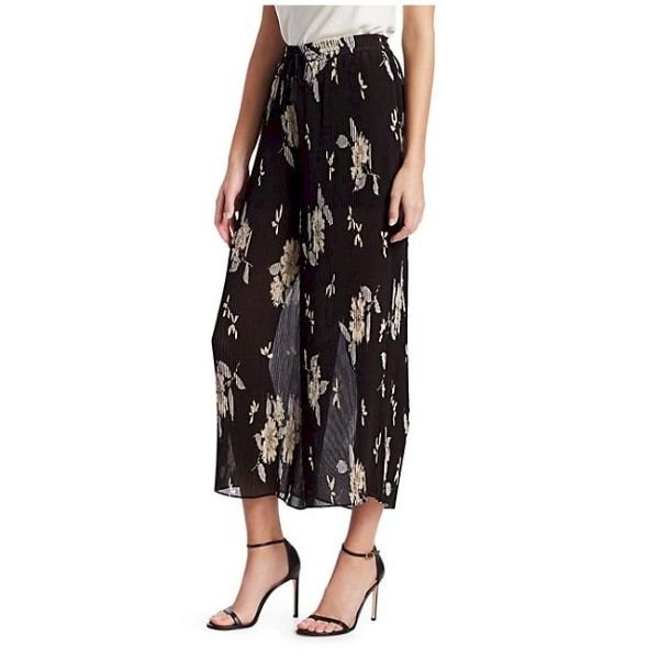 Cropped Wide Leg Pants