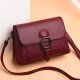 Satchel soft leather one shoulder messenger bag for women