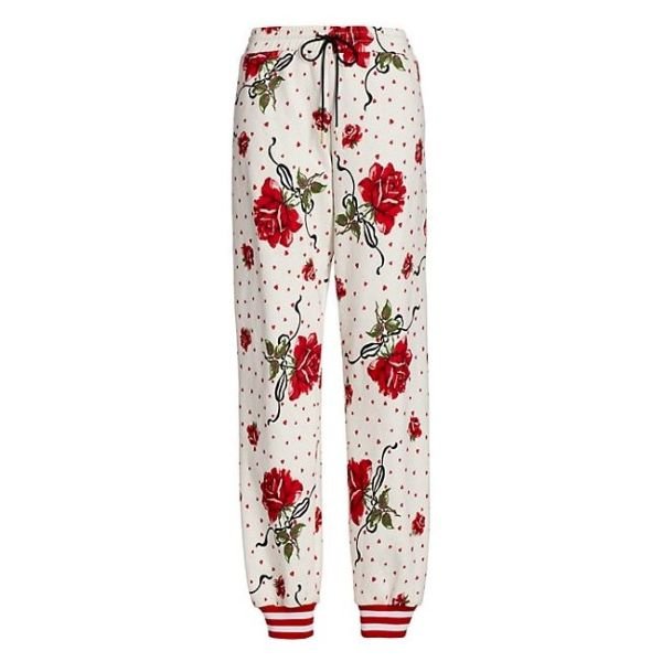 Rose Printed Sweatpants