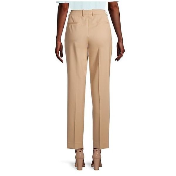 Stretch Wool Ankle Pants