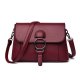 Satchel soft leather one shoulder messenger bag for women